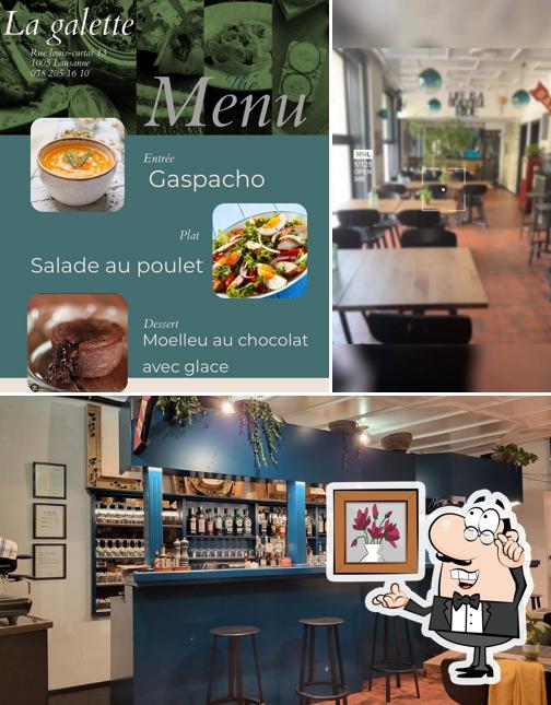 Dai un'occhiata agli interni di La Galette (maintenant GO4T Tacos)