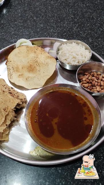 Food at Om Sai Hotel