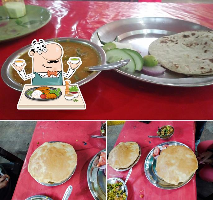 Food at Akram khan's safari canteen