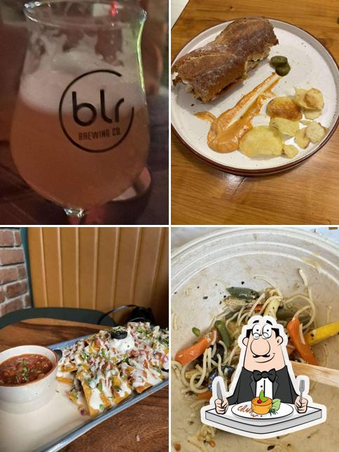 Food at BLR Brewing Co