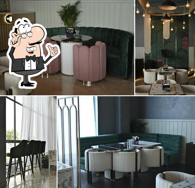 The interior of Fusion- The Blended Culinary