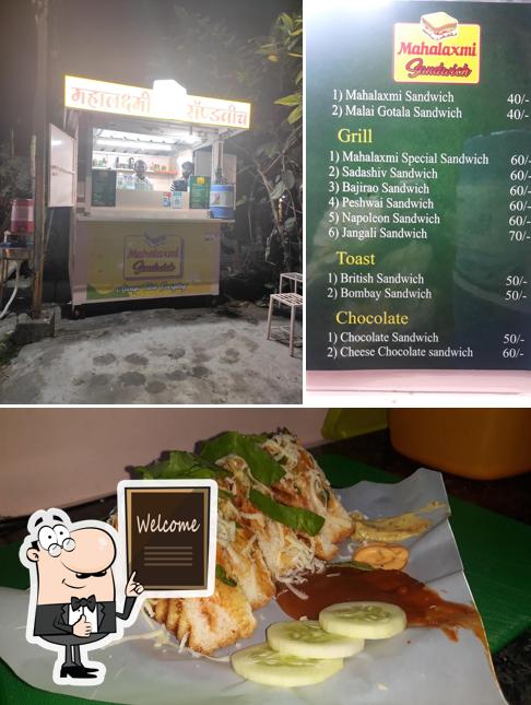 Look at the picture of MAHALAXMI SANDWICH