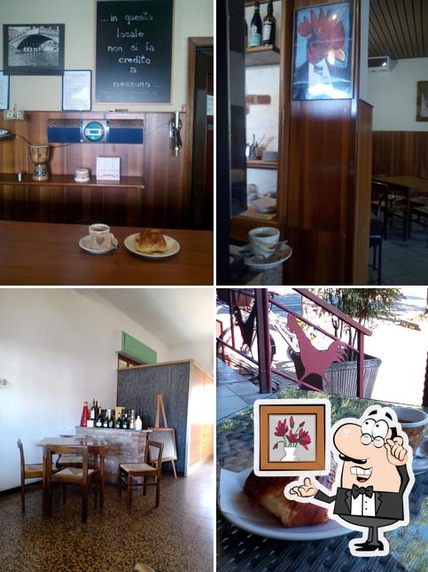 Gli interni di Osteria Bar Gallo