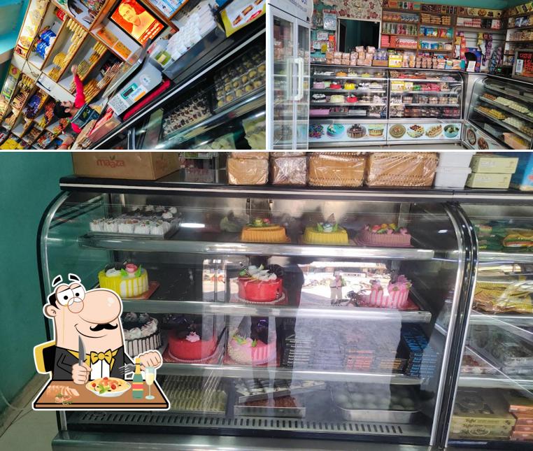 Among different things one can find food and interior at Shridhar Jodhpuri Sweets