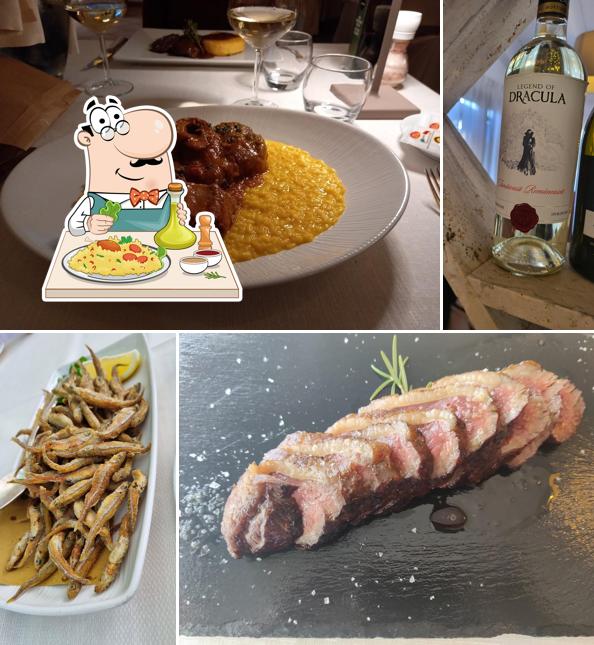 Platti al trattoria San Bernardo