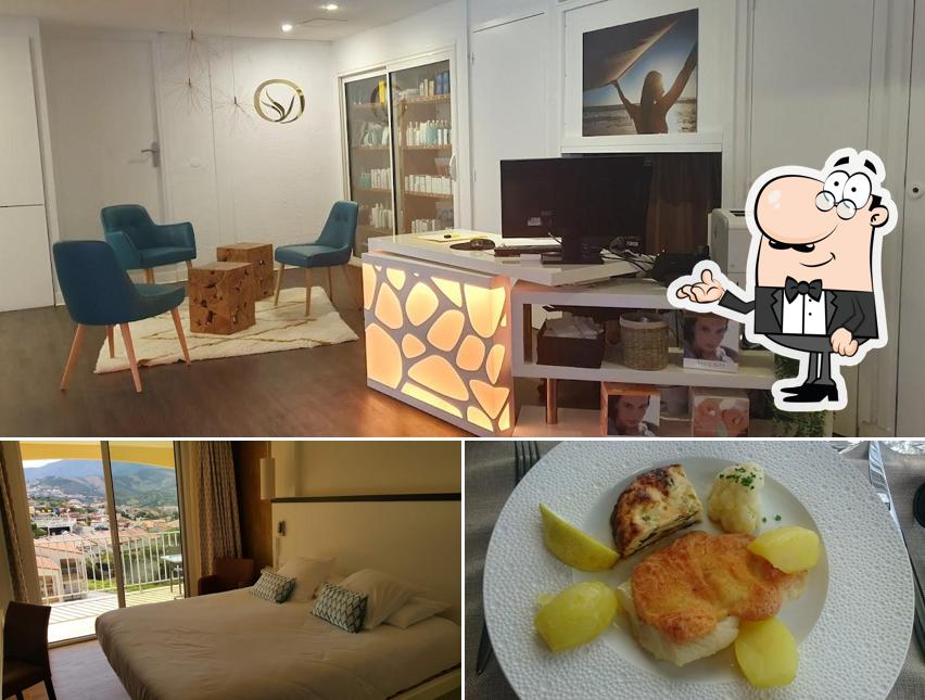 L’image de la intérieur et nourriture de Côté Thalasso Hôtel & Spa Marin - Banyuls sur Mer’s