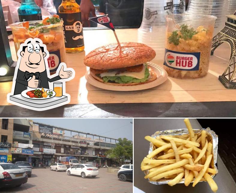 The restaurant's food and exterior