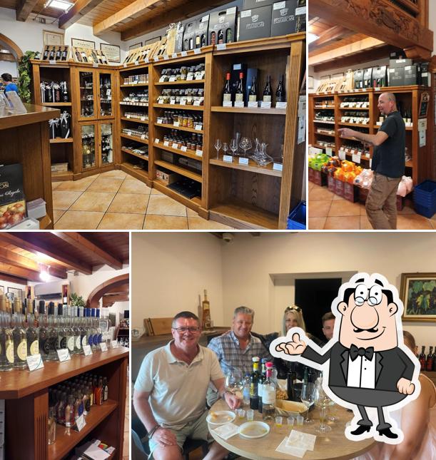 Gli interni di Cantina Franzosi