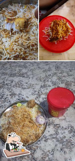 Meals at Red Bucket Biryani Ghatkesar