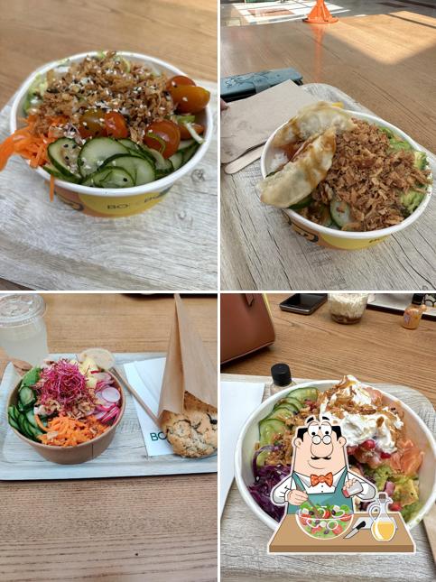 Salade grecque à BOHĒBON LABEGE - love & poke bowls