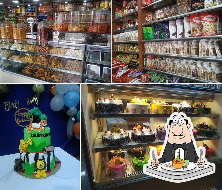 Food at Mayura bakery