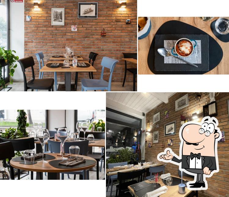 Gli interni di Alleria Ristorante