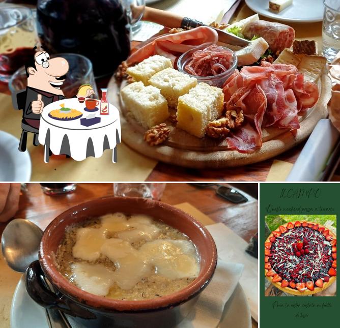 Piatto di formaggi al Bar Ristorante Campo