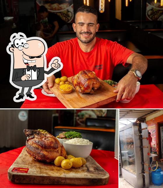 O interior do Frango do Bolinha