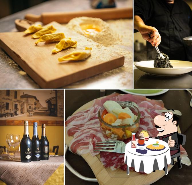 Piatto di formaggi al Osteria De Milsanel