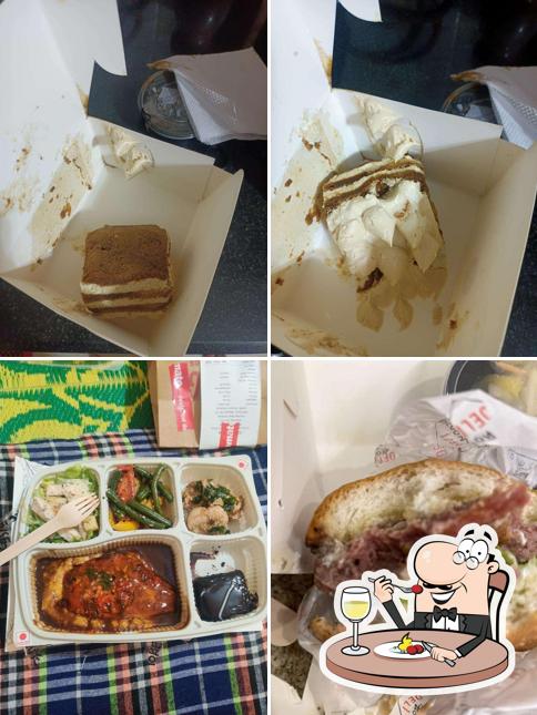 Food at Smoke House Deli