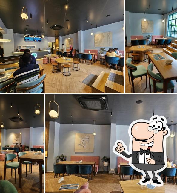 The interior of Coffea Satara