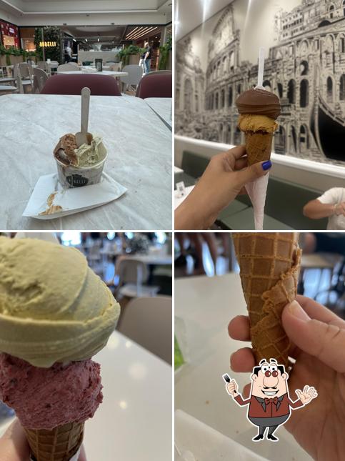 Mousse de chocolate em Gelato Borelli Taquaral