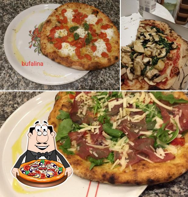 A La Capannina, puoi goderti una bella pizza