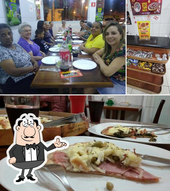 O interior do Pizzaria e Restaurante Boa Vista