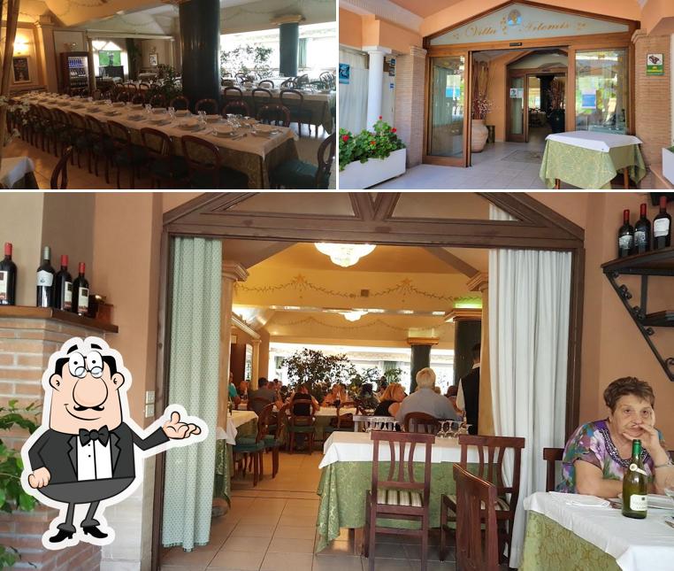 Dai un'occhiata agli interni di Ristorante Monte Artemisio - Villa Artemis Monte Artemisio Resort