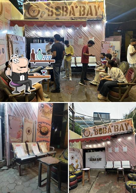 The interior of Boba Bay