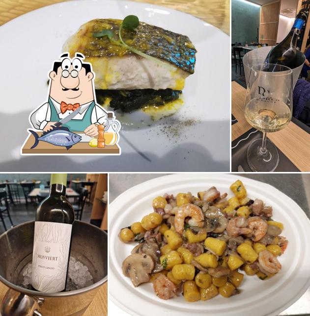 Salmone grigliato al Perlita - Sea food and wine