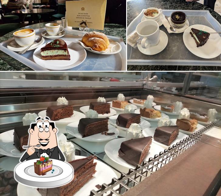 Torta al cioccolato al Caffè Pedrocchi