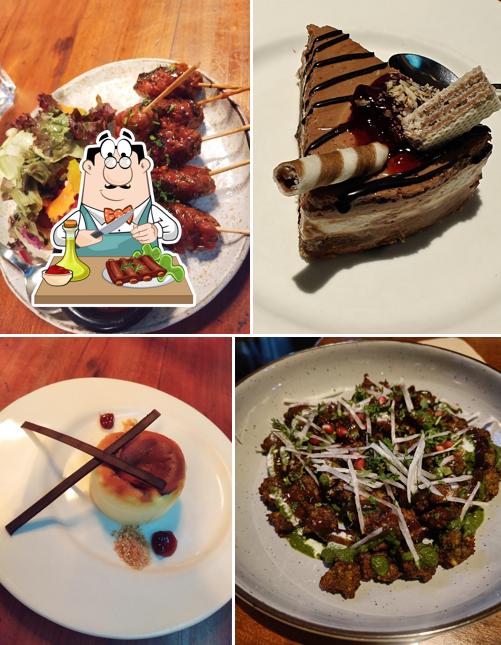 Baby back ribs at Pot Pourri Eat & Drinkery