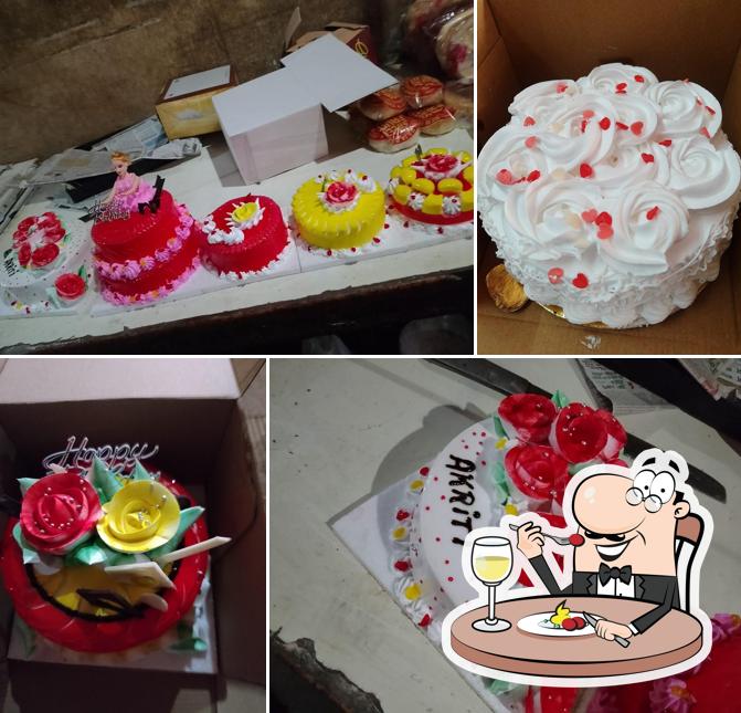 Food at Raja Bakery