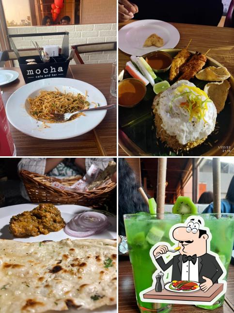 Food at Mocha Café & Bar