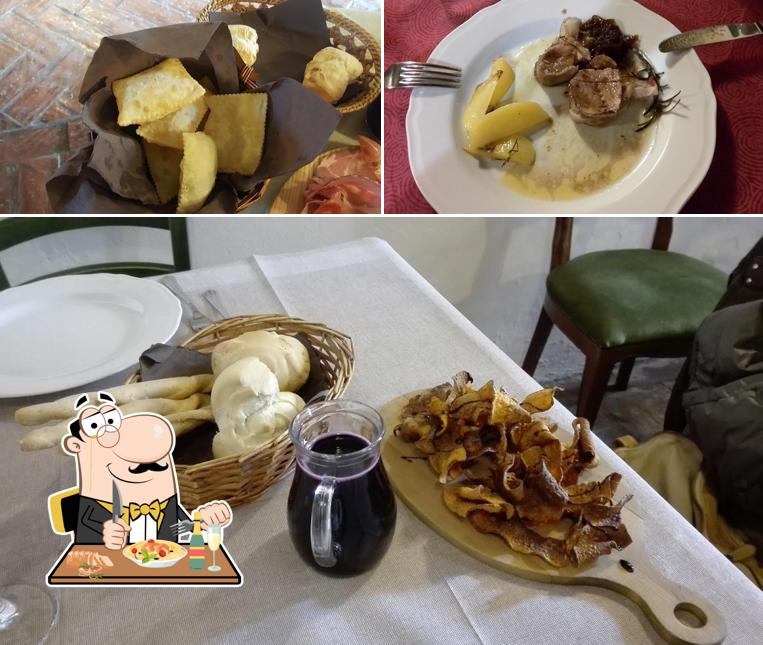 Cibo al Ristorante Corte Bondeno