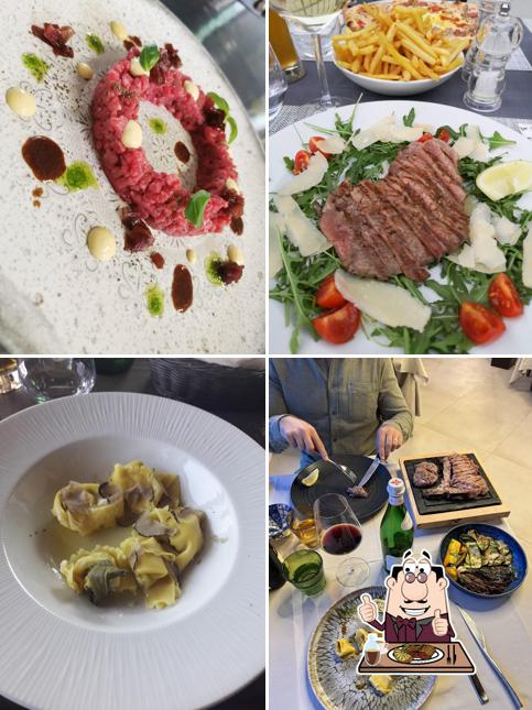 Tartaredi manzo al Ristorante al Belvedere