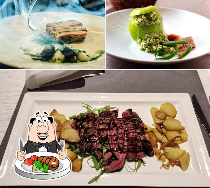Bistecca al Ristorante Della Villa Restaurant