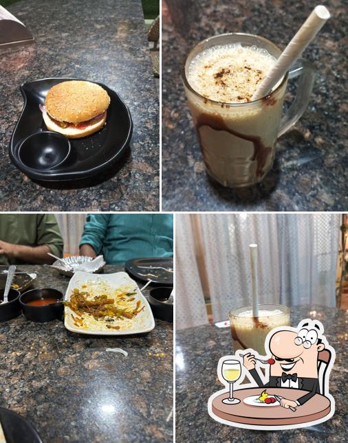 Food at Outdoor Cafeteria