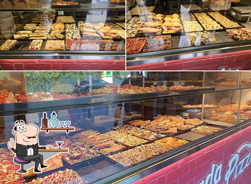Gli interni di Forno Spada Pizza