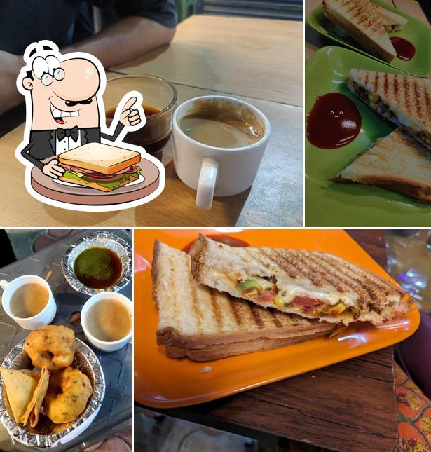 Grilled cheese sandwich at Ekdum Kadak Chaha