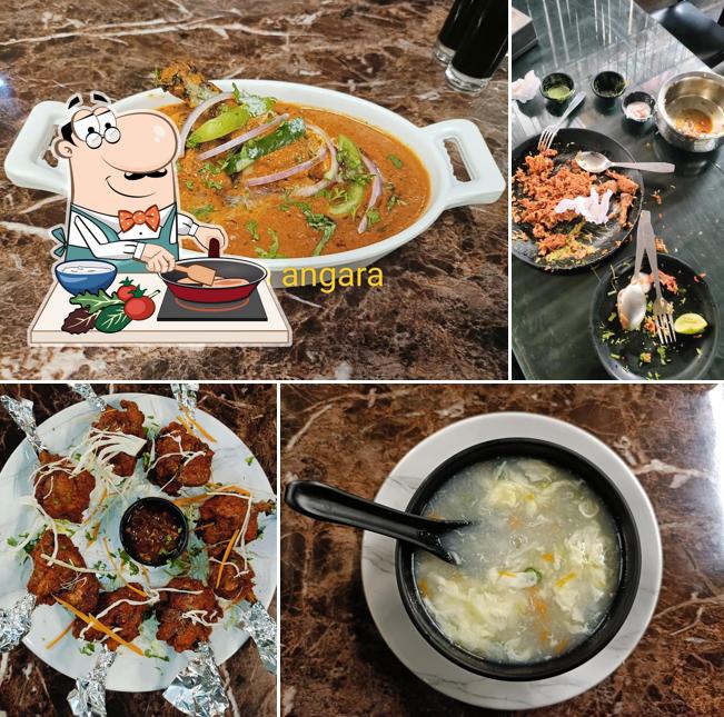 Chicken curry at Gurudev Hotel