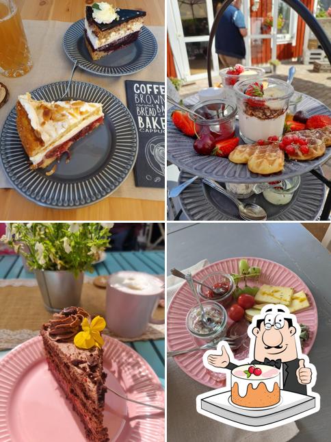 Gâteaux aux carottes à Hofcafé Viets