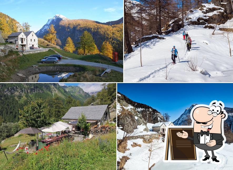 Gli esterni costituiscono una caratteristica importante di Sempioncino