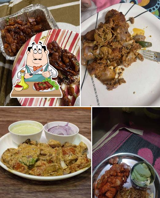 Baby back ribs at Veerji Malai Chaap Wale