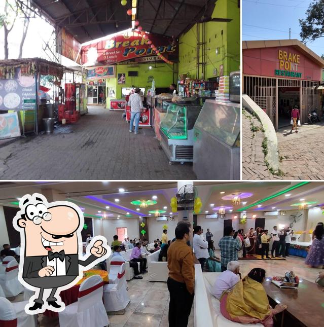 Check out how Brake Point Restaurant looks inside