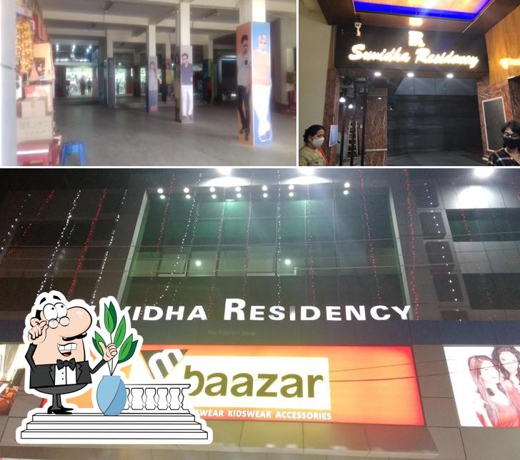 Enjoy the view at the outside area of Hotel Suvidha Residency