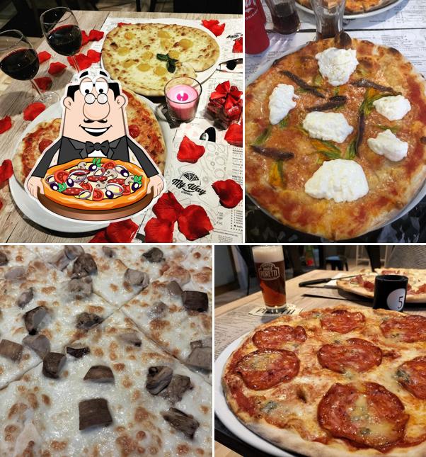 Scegli tra le molte varianti di pizza