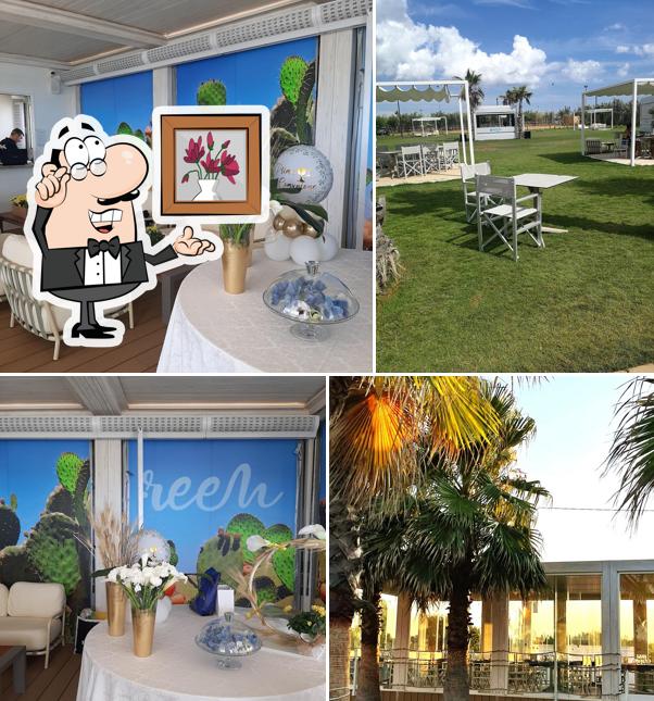 Gli interni di Reem Restaurant - Beach