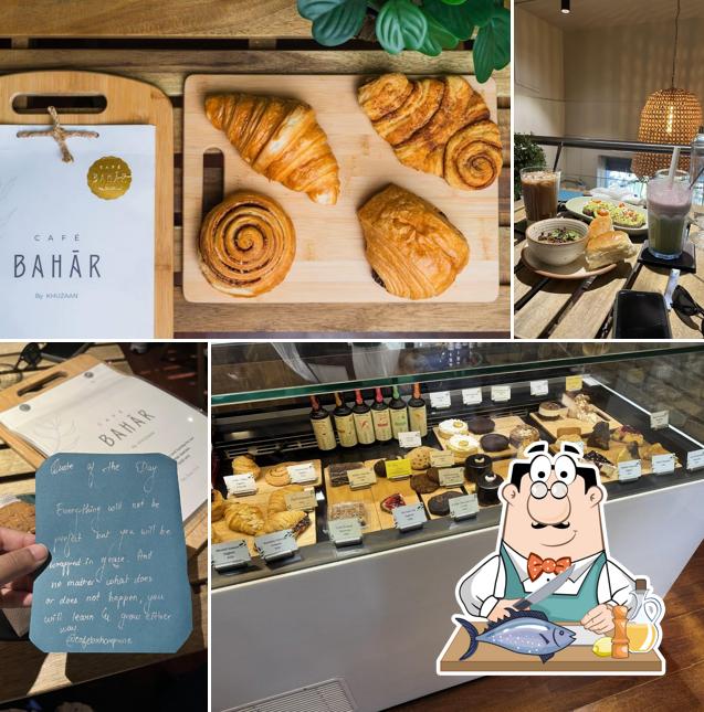 Grilled salmon at Cafe Bahar Pune