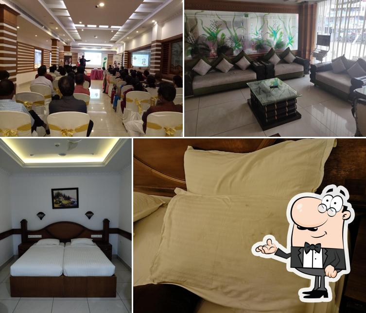 The interior of Hotel Midhuna International