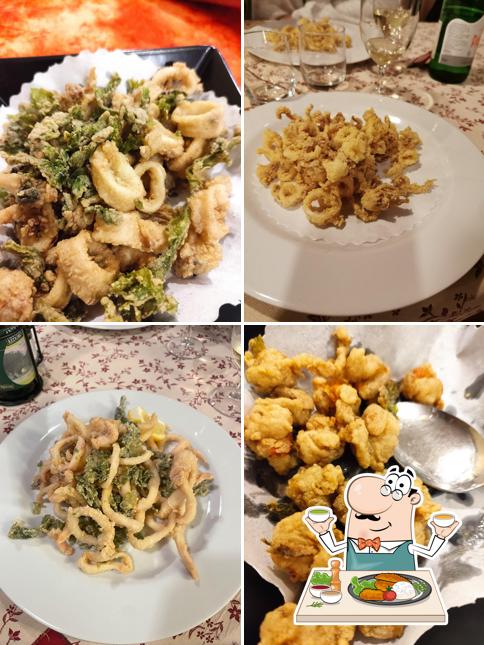 Calamari fritti al Trattoria Al Norge