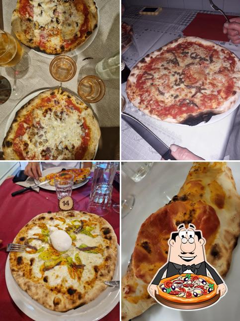 Ordina tra le molte varianti di pizza