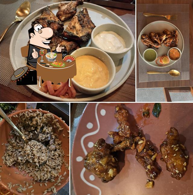 Food at The Kudil Restaurant